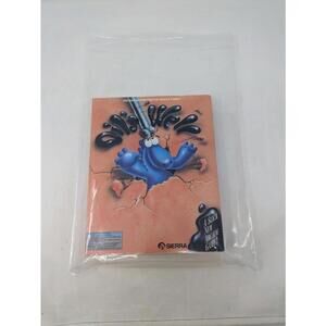 Oil's Well MS-DOS PC Game 3.5" & 5.5" Floppy Disks VGA w/Big Box & Manual 1990